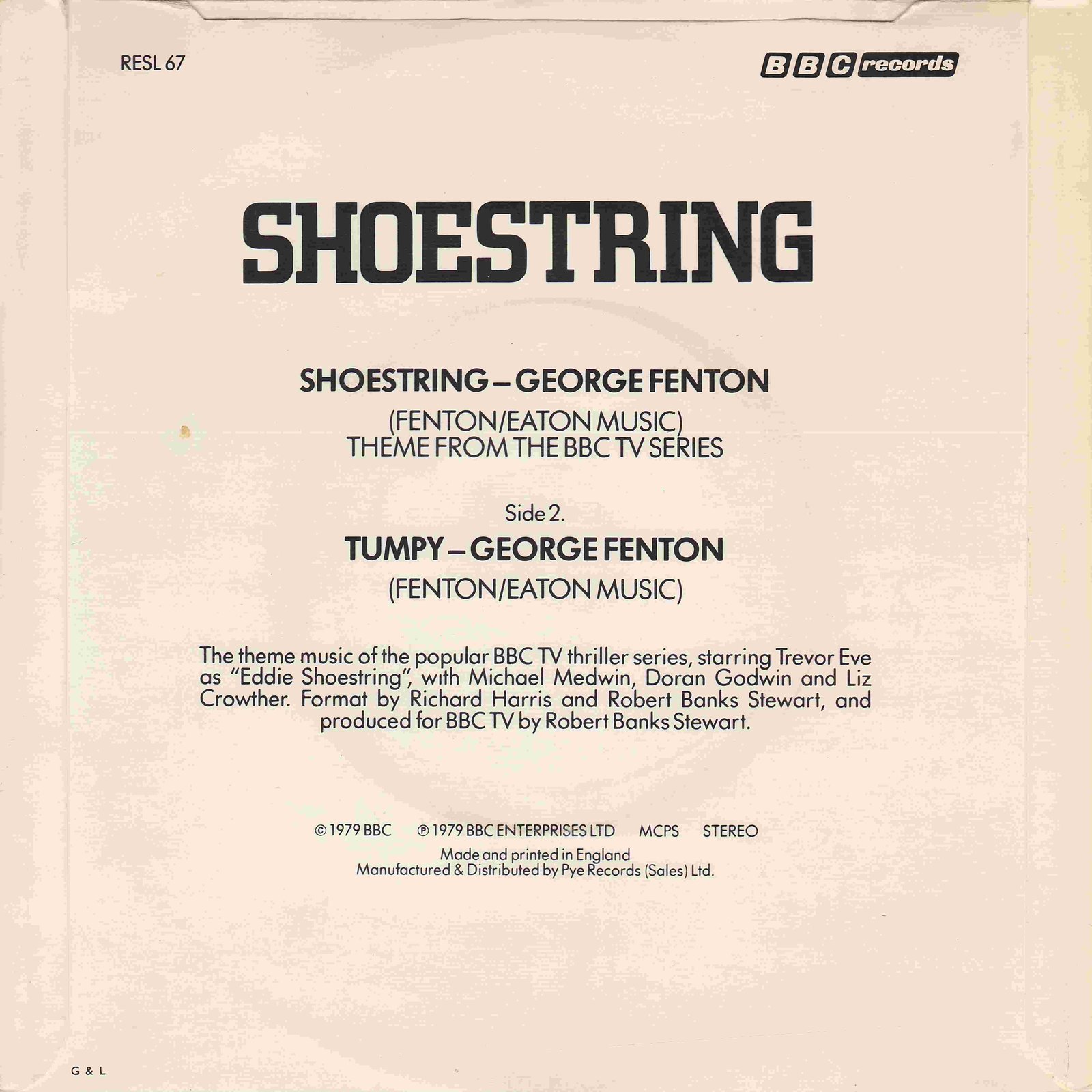 Back cover of RESL 67